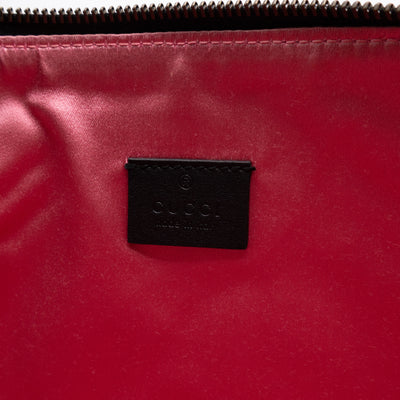 GG Marmont Zip Pouch Black Velvet