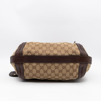 GG Running Hobo Bag Brown