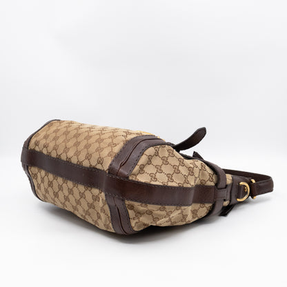 GG Running Hobo Bag Brown