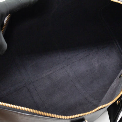 Keepall 50 Black Epi Leather