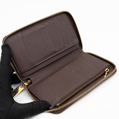 Compact Zippy Wallet Damier Ebene