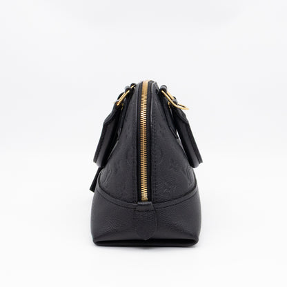 Neo Alma BB Black Monogram Empreinte Leather