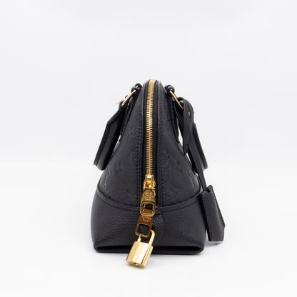Neo Alma BB Black Monogram Empreinte Leather
