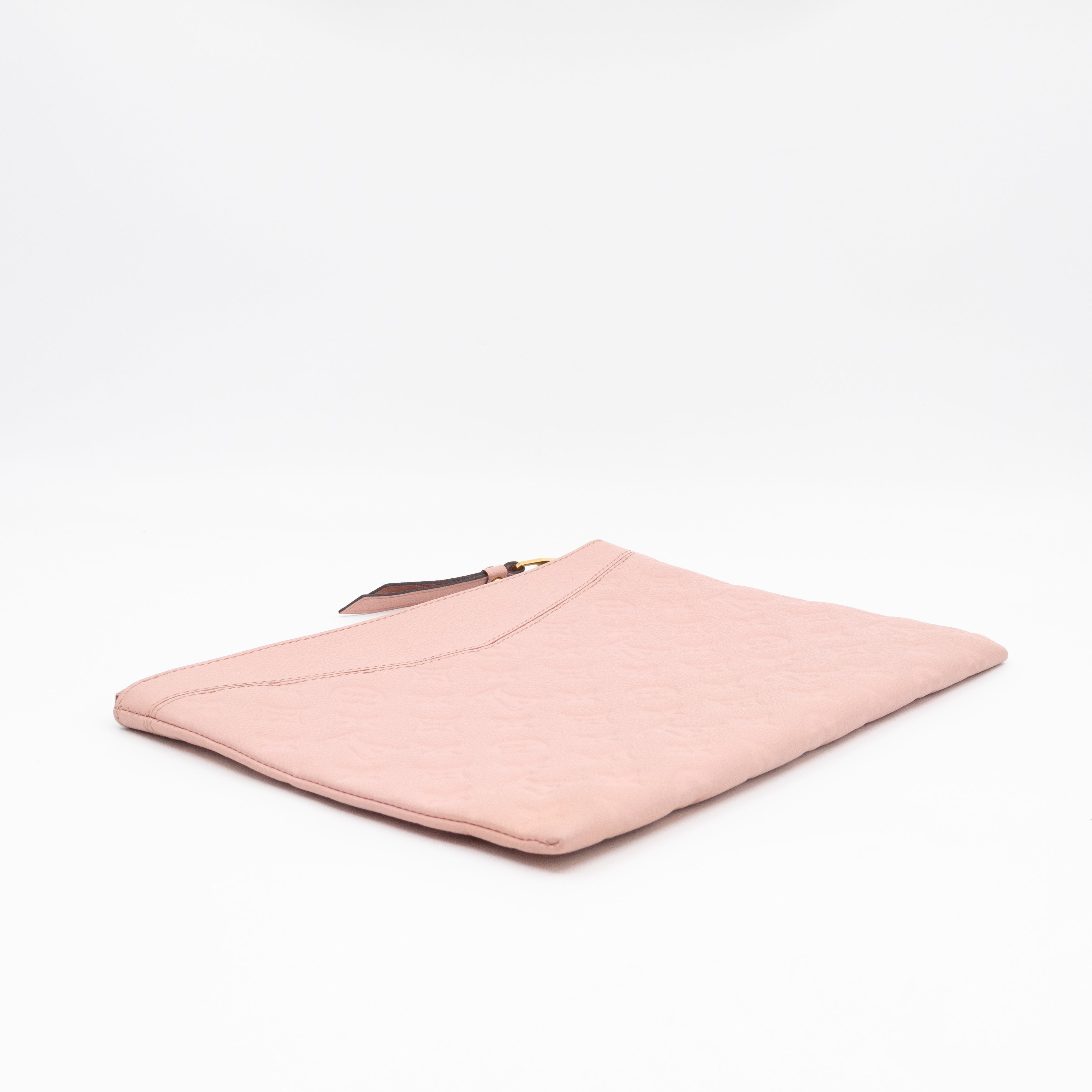 Daily Pouch Monogram Empreinte Rose Poudre