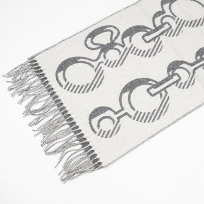 Casaque Do Re Boucles Scarf Grey