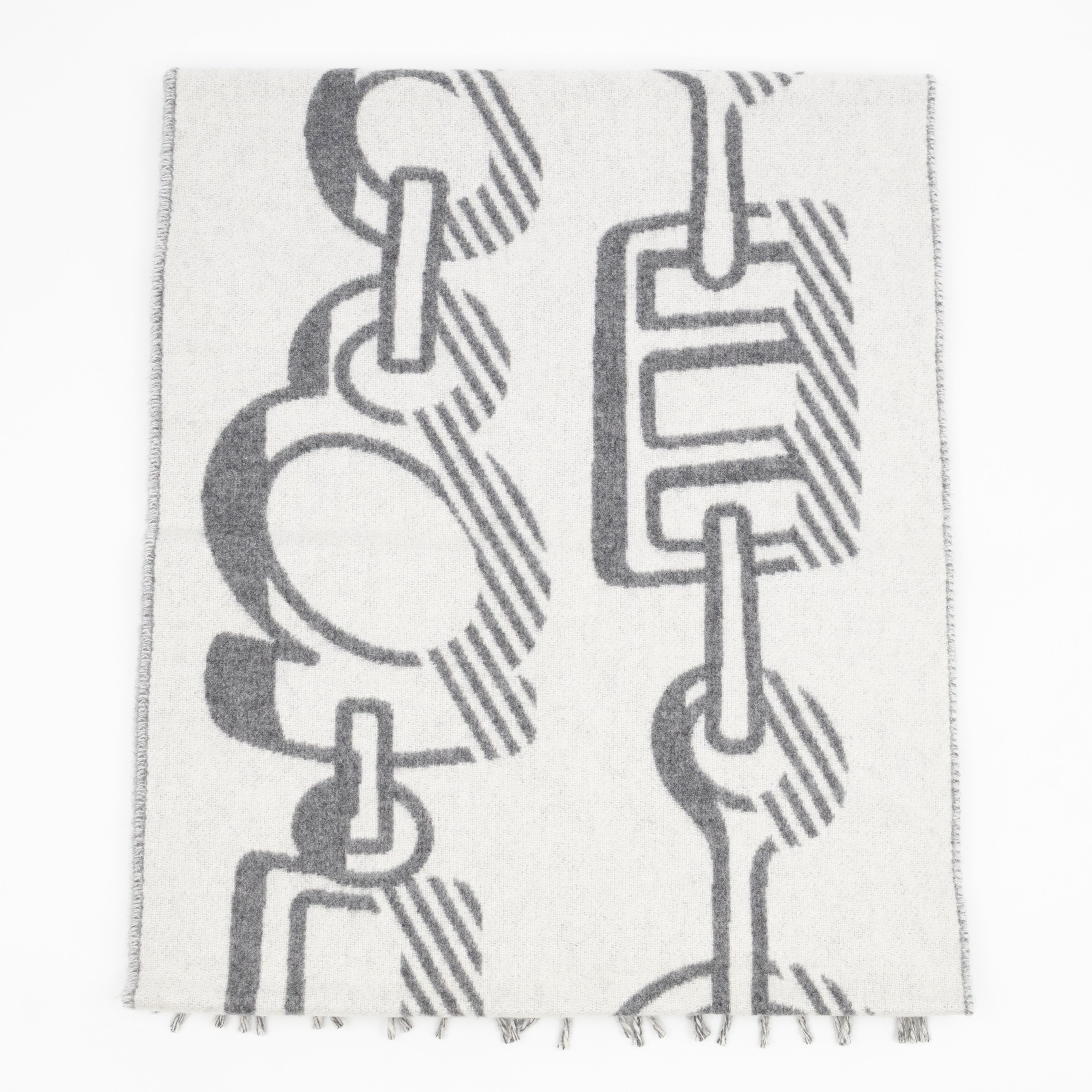 Casaque Do Re Boucles Scarf Grey