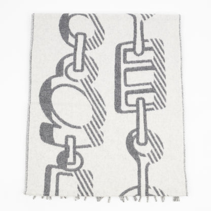 Casaque Do Re Boucles Scarf Grey