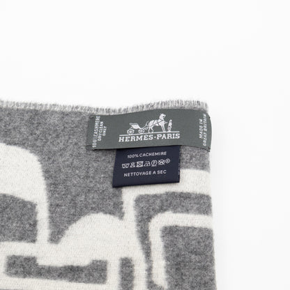 Casaque Do Re Boucles Scarf Grey