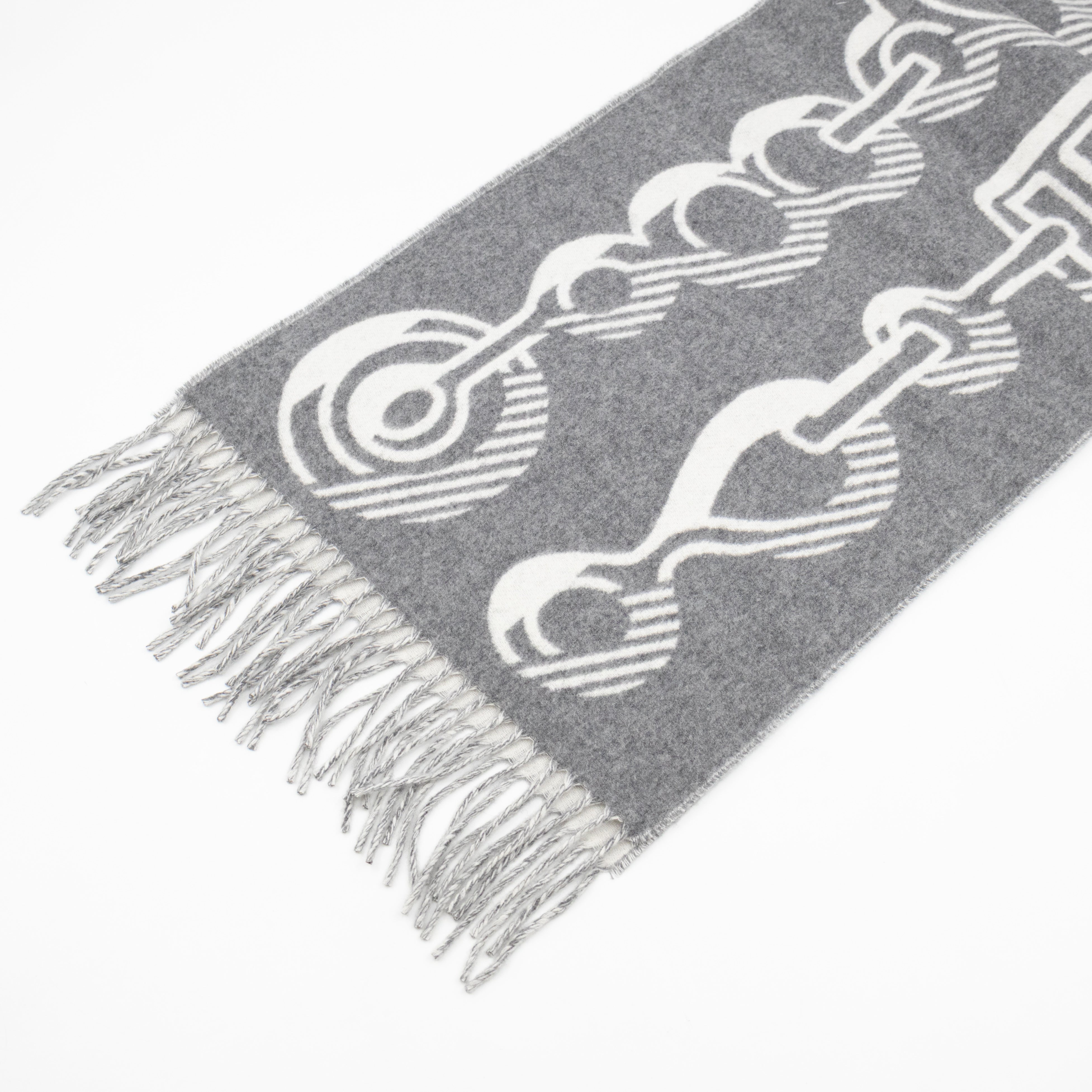 Casaque Do Re Boucles Scarf Grey