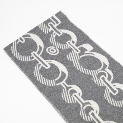 Casaque Do Re Boucles Scarf Grey