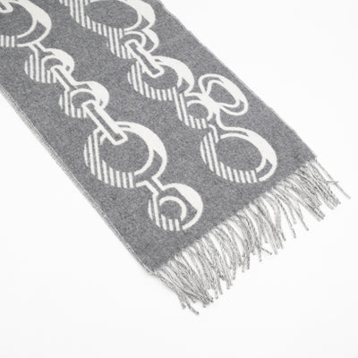 Casaque Do Re Boucles Scarf Grey