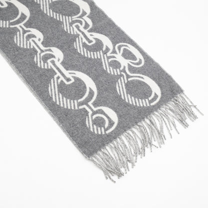 Casaque Do Re Boucles Scarf Grey