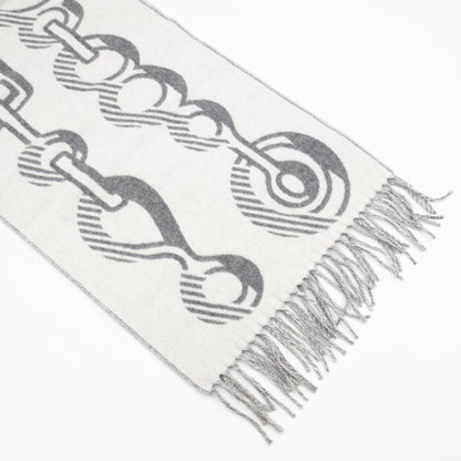 Casaque Do Re Boucles Scarf Grey