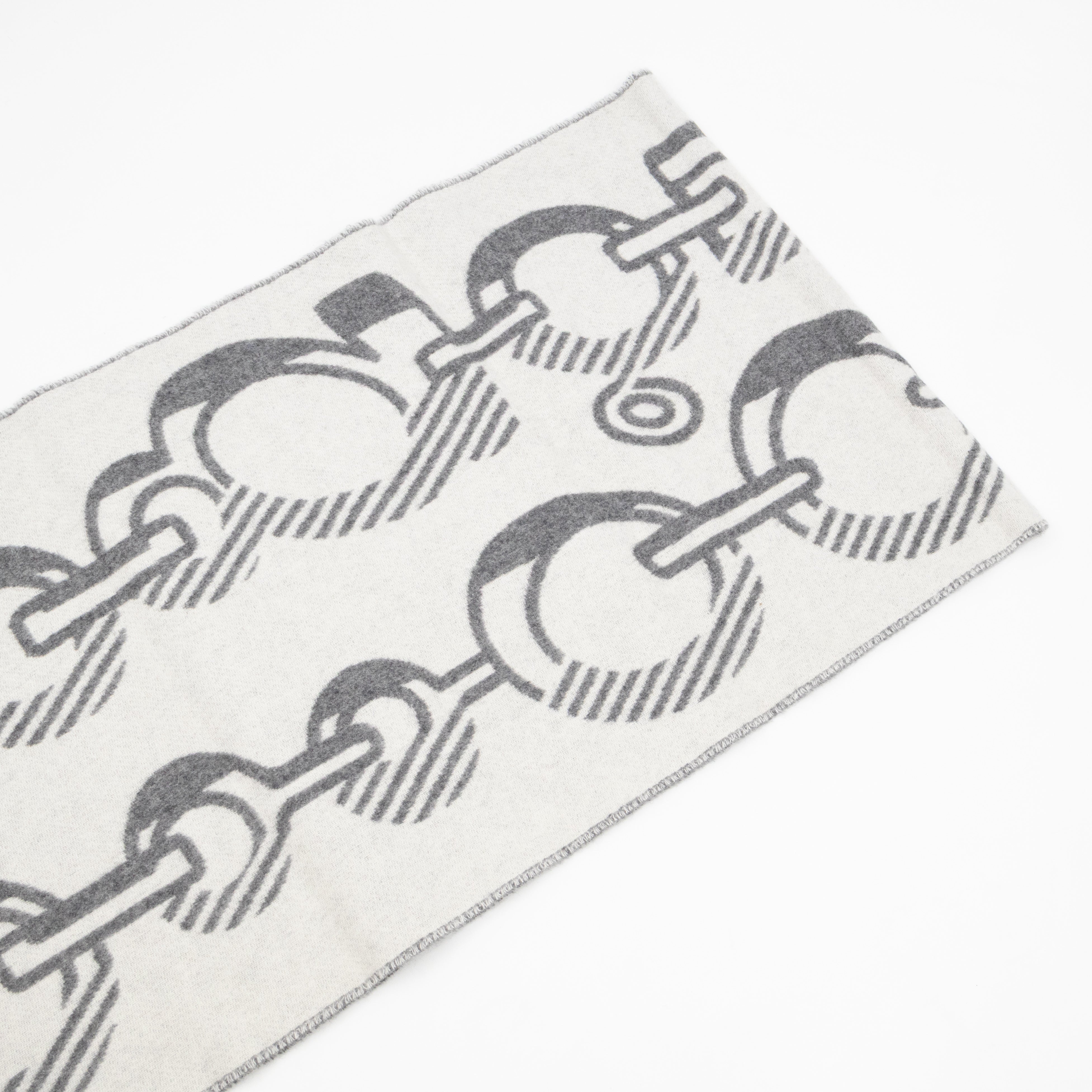 Casaque Do Re Boucles Scarf Grey