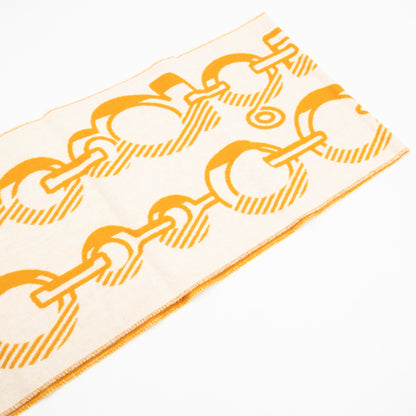 Casaque Do Re Boucles Scarf Orange