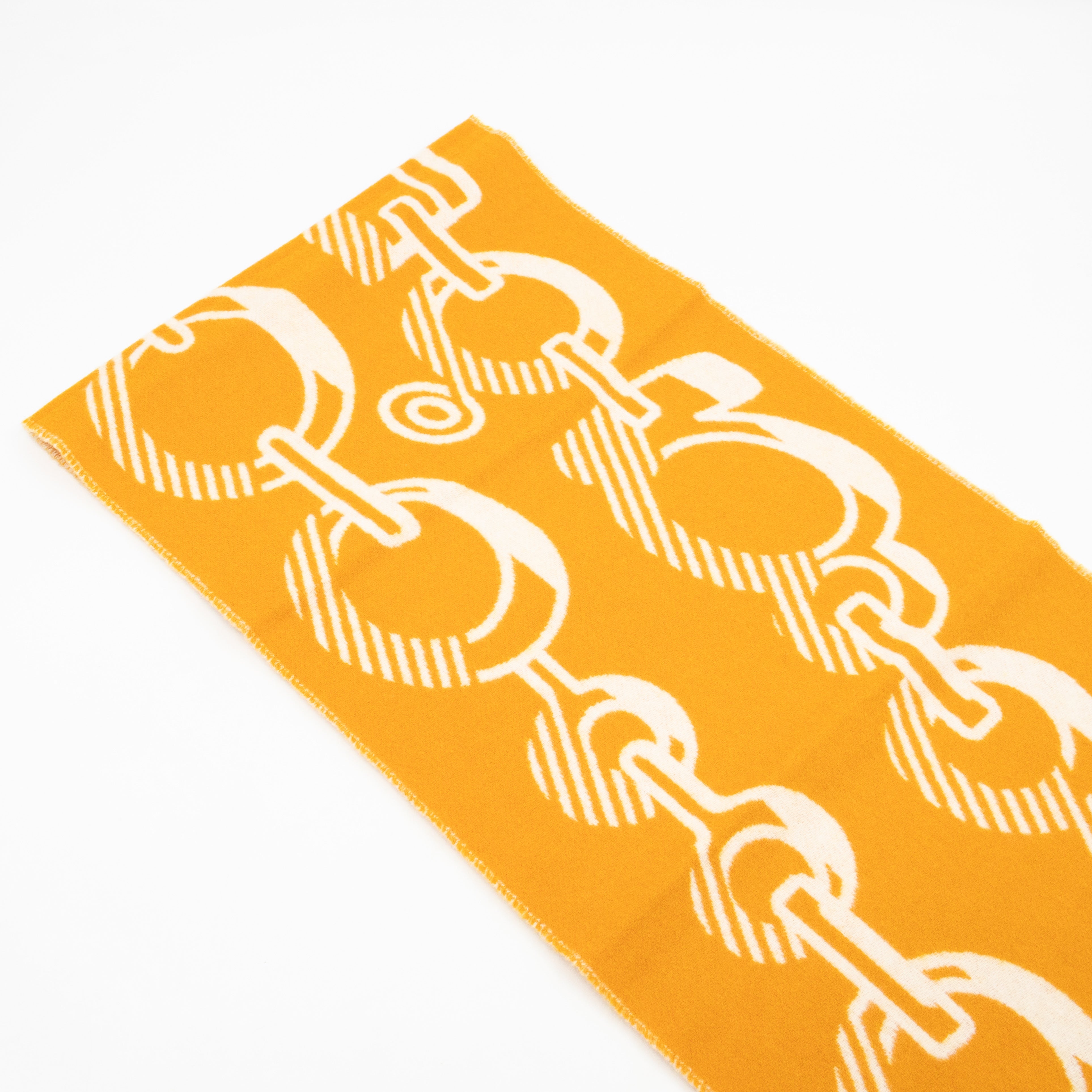 Casaque Do Re Boucles Scarf Orange