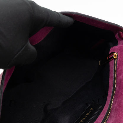 Mildenhall Medium Dark Plum Grained Leather