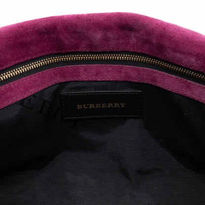 Mildenhall Medium Dark Plum Grained Leather