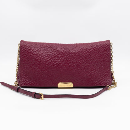 Mildenhall Medium Dark Plum Grained Leather