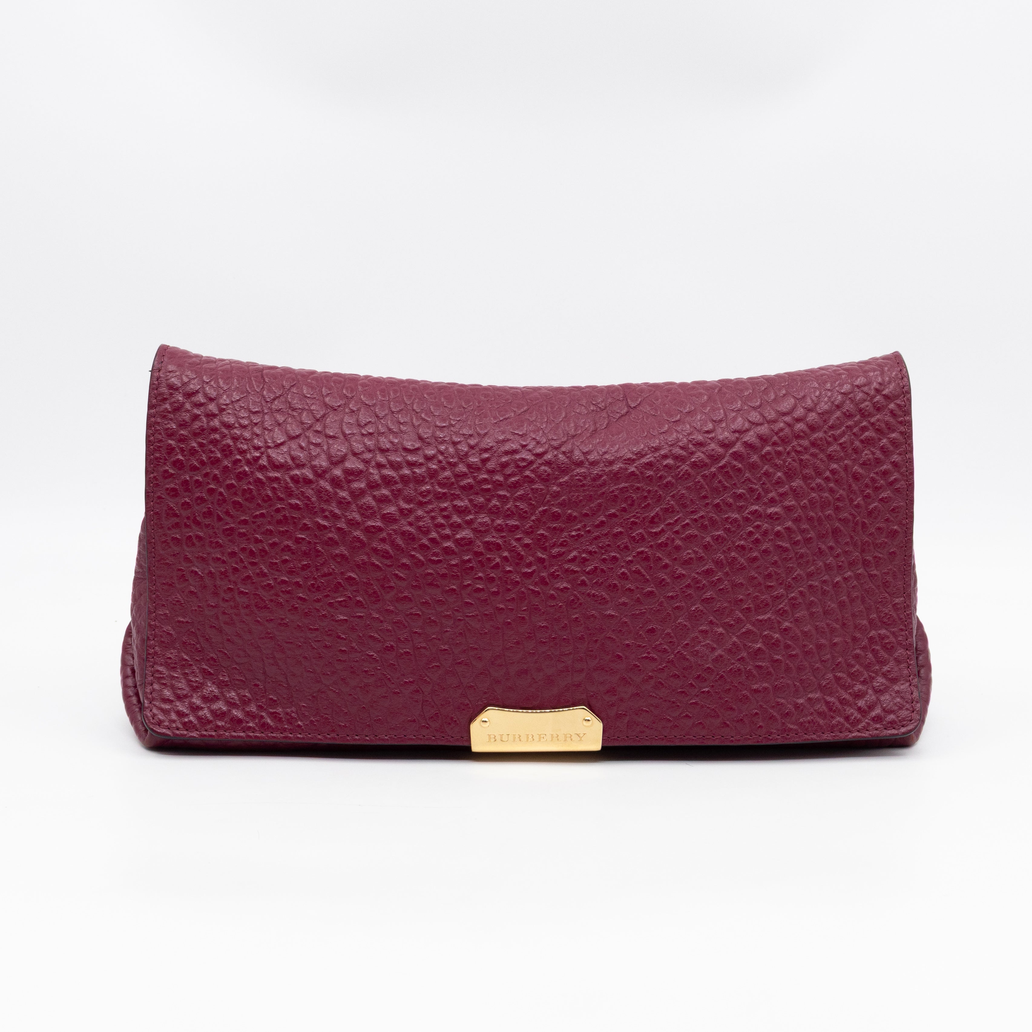 Mildenhall Medium Dark Plum Grained Leather
