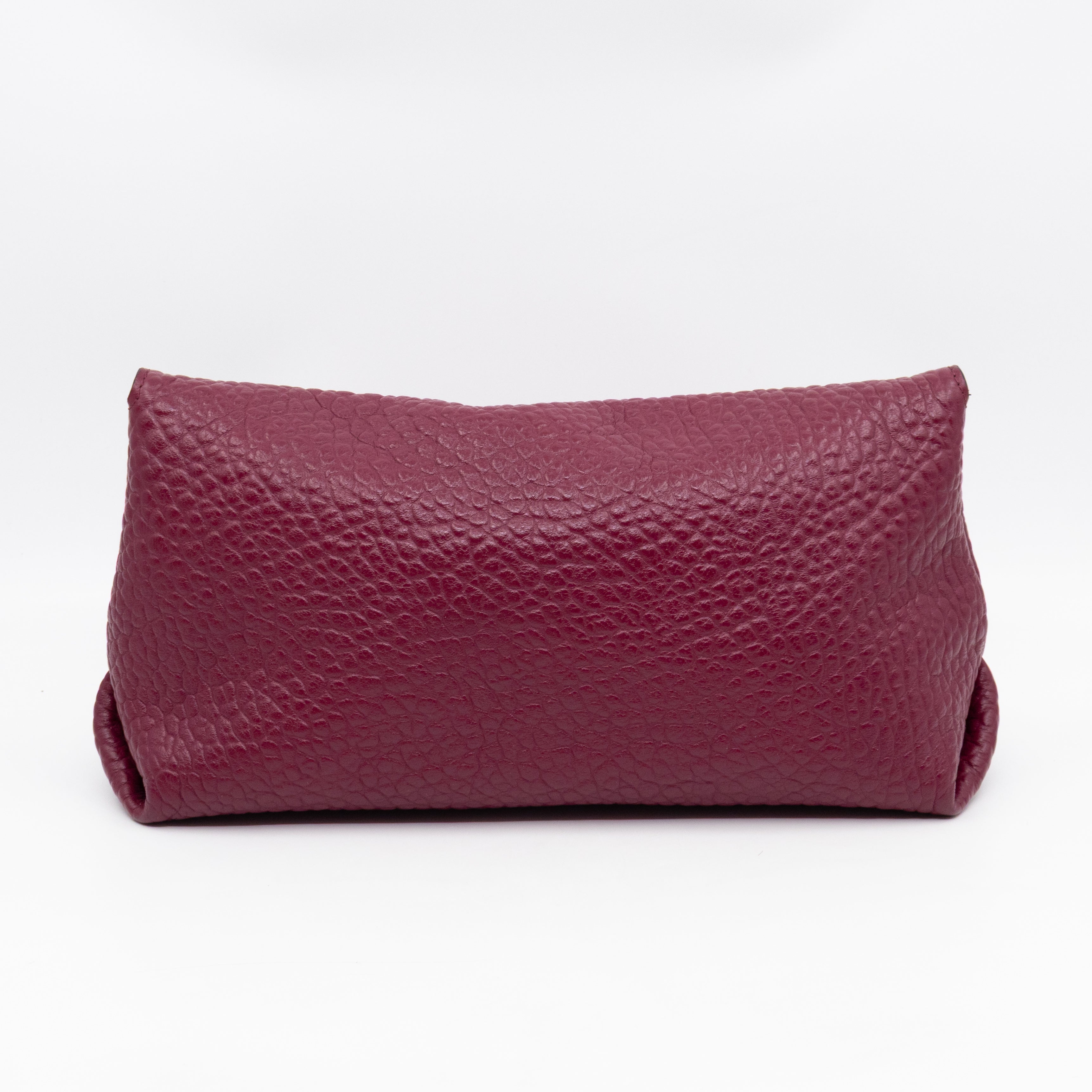 Mildenhall Medium Dark Plum Grained Leather