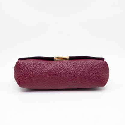Mildenhall Medium Dark Plum Grained Leather