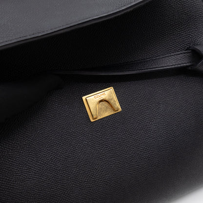 Mini Belt Bag Black Leather