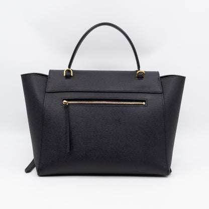 Mini Belt Bag Black Leather