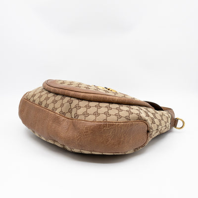 New Pelham Hobo Bag GG Canvas Brown