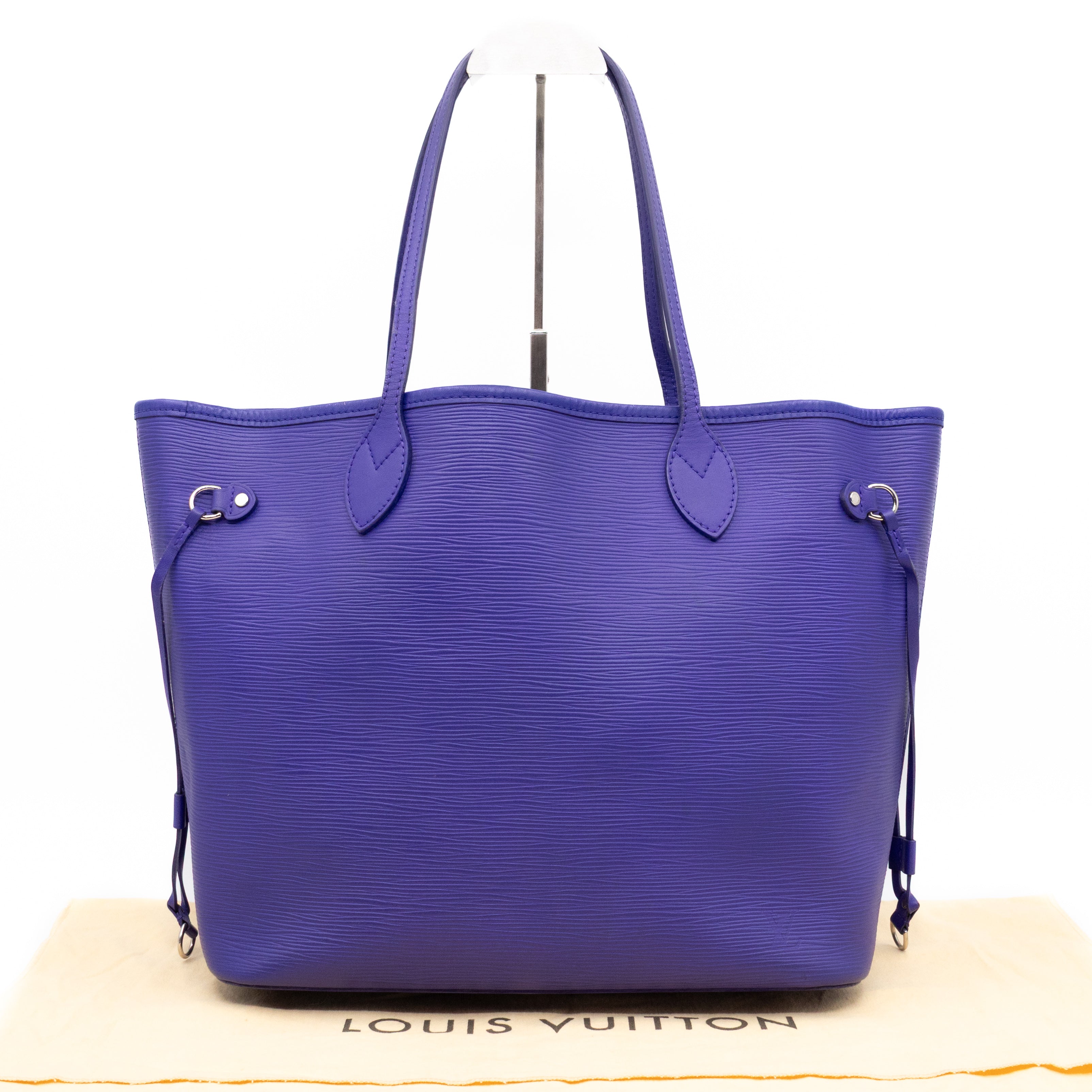 Neverfull MM Purple Epi Leather