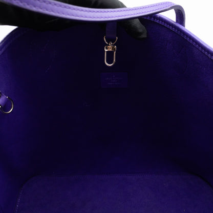 Neverfull MM Purple Epi Leather