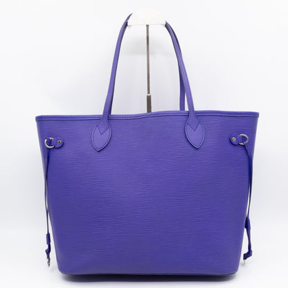 Neverfull MM Purple Epi Leather