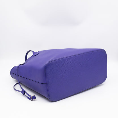 Neverfull MM Purple Epi Leather