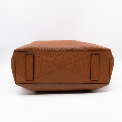 Automne-Hiver Defile Homme North South Tote Brown Leather