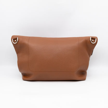 Automne-Hiver Defile Homme North South Tote Brown Leather