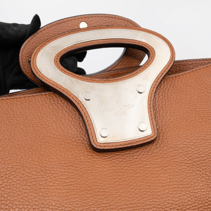 Automne-Hiver Defile Homme North South Tote Brown Leather