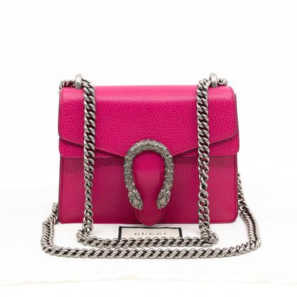 Dionysus Mini Pink Leather