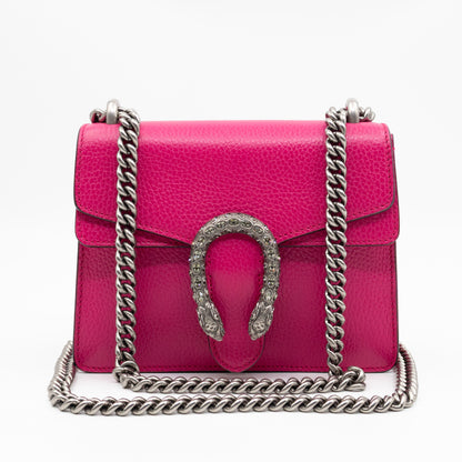 Dionysus Mini Pink Leather