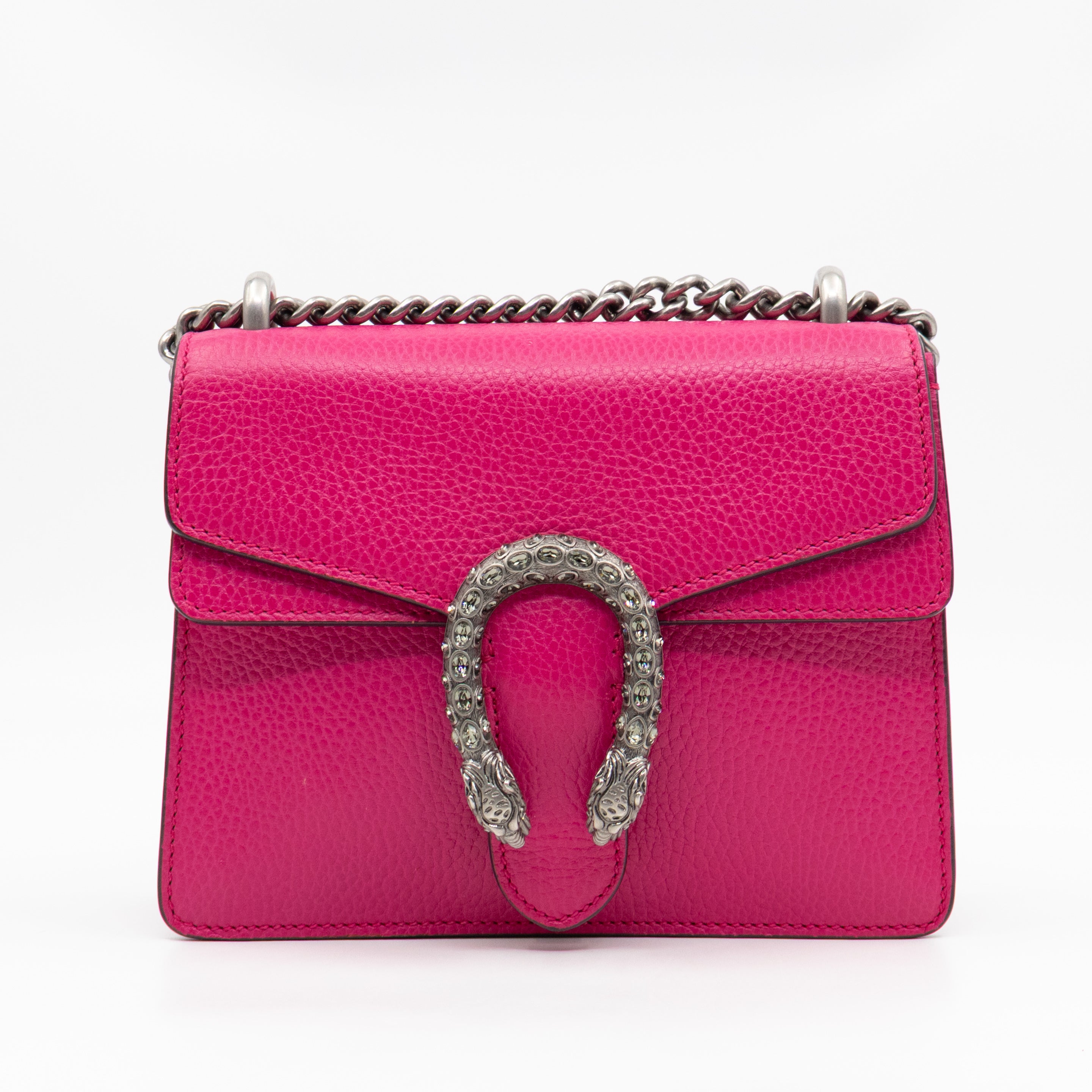 Dionysus Mini Pink Leather