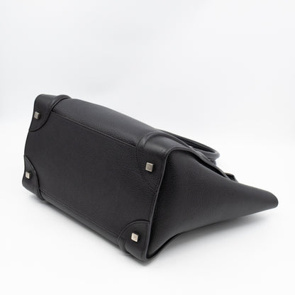 Mini Luggage Black Leather