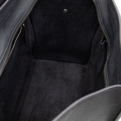 Mini Luggage Black Leather