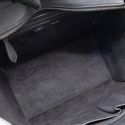 Mini Luggage Black Leather