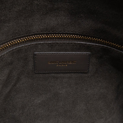 Classic Duffle 12 Bag Grey Suede & Leather