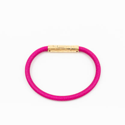 Confidential Bracelet Pink Leather
