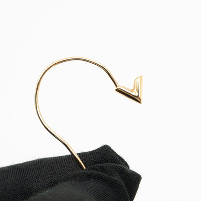 Petit Essential V Chain Ear Cuff Gold