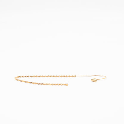 Petit Essential V Chain Ear Cuff Gold
