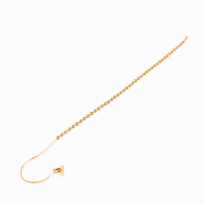 Petit Essential V Chain Ear Cuff Gold