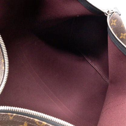 Keepall 55 Bandouliere Monogram Macassar