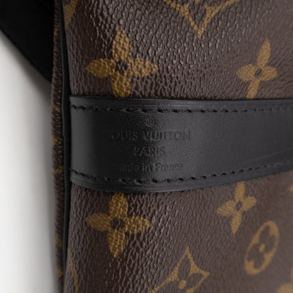Keepall 55 Bandouliere Monogram Macassar