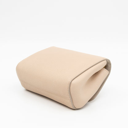 Lily Mini Beige Leather
